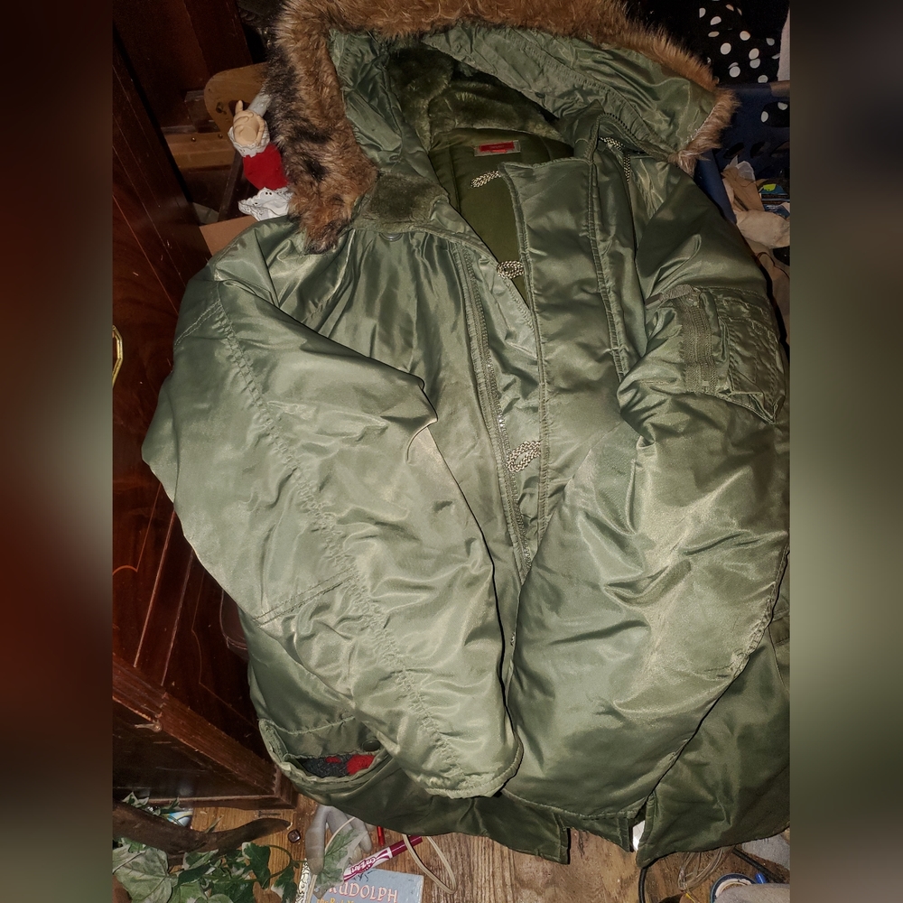Mossomo military style  Parka
